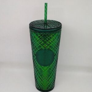Starbucks Green Jeweled‎ Venti Cold Tumbler